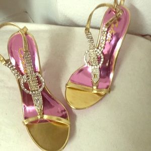 Celeste Swarovski heels